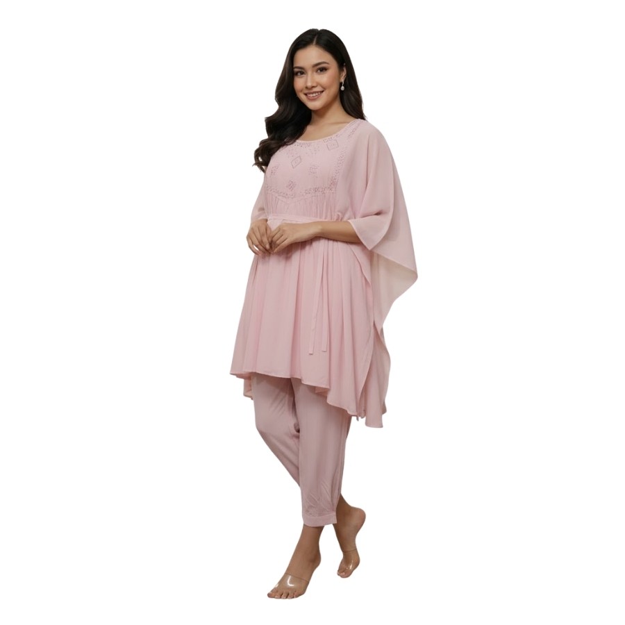 Serene Grace Co-ord Set – Curian Premium Cotton Collection